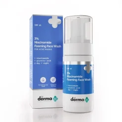 Dermaco 3% Naicinamide foaming daily face wash