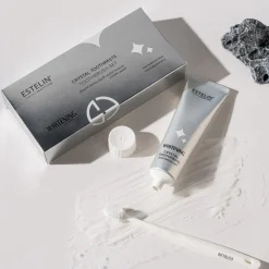 ESTELINE crystal toothpaste and toothbrush set